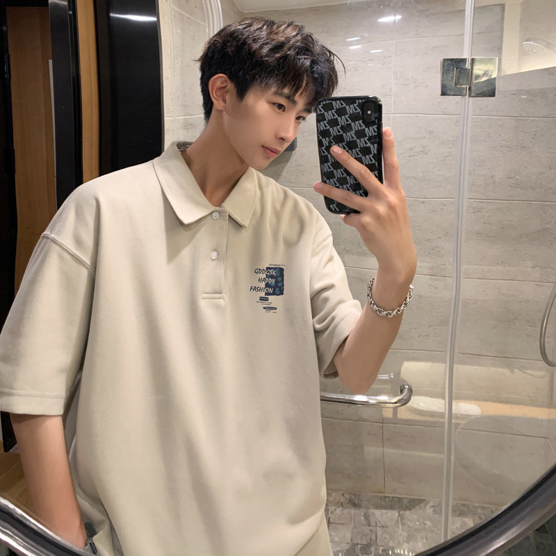 已注册/夏季polo衫男生运动短袖T恤宽松体恤打底衫PL1069/P45,男装Polo衫,电商B316
