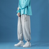 已注册/2025秋季新款太空人运动裤男女休闲裤大码卫裤YD4388/P45，男装休闲裤，电商B316