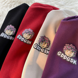 已注册/秋季新红色潮牌印花卫衣男大码内搭打底衫WY3013/P50，男装卫衣，电商B316