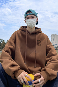 已注册/秋季情侣休闲加绒卫衣男宽松打底衫外套WY9155/P50加绒P55图片