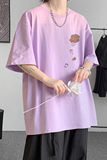 已注册/夏季日系可爱流行短袖T恤男大码体恤打底衫DT5211/P25，男装T恤，电商B316