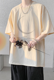 已注册/夏季纯棉圆领短袖T恤男宽松百搭体恤打底衫DT3005/P25，男装T恤，电商B316
