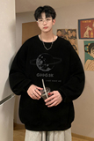 已注册/华棉秋季新黑色韩版大码圆领卫衣男打底衫WY7531/P35，男装卫衣，电商B316