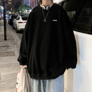 已注册/秋季夜景港风大毛圈卫衣男女打底衫T恤外套WY8833/P28图片