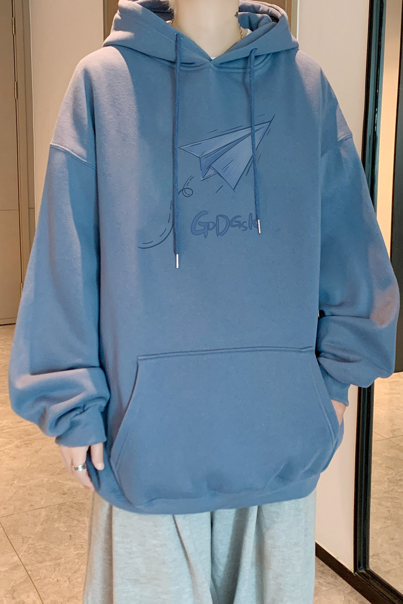 已注册/华棉男士连帽男学生上衣宽松外套男上衣打底衫WY9129/P50,男装卫衣,电商B316