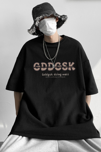 已注册/夏季新黑色印花短袖T恤男生港风打底衫体恤DT2536/P25图片