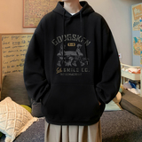 已注册/秋新大码连帽卫衣男生通勤风打底衫WY1818/P50加绒P55，男装卫衣，电商B316