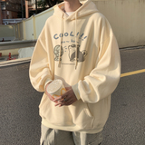已注册/华棉秋季新花灰色可爱风卫衣男生宽松外套WY8291/P50，男装卫衣，电商B316