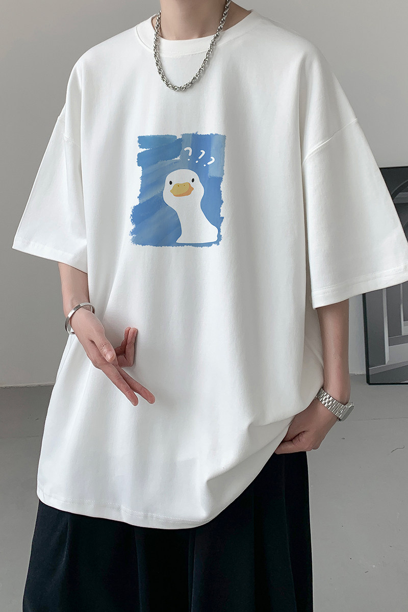 已注册/夏季日系小清新短袖T恤男生宽松体恤打底衫DT9213/P25,男装T恤,电商B316