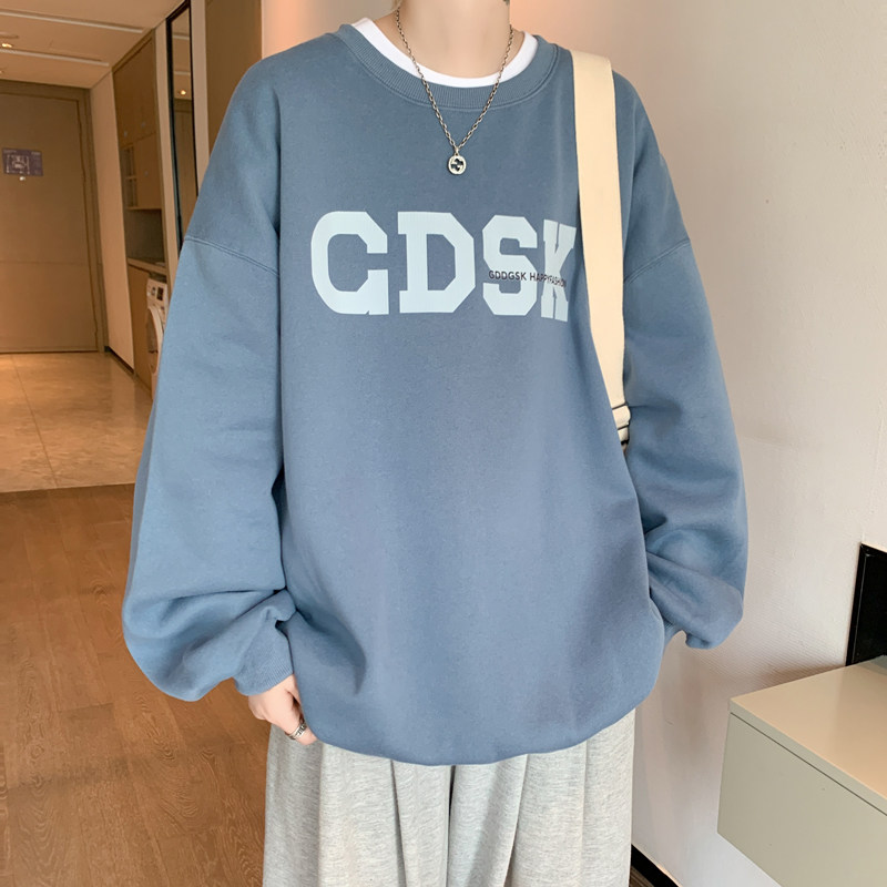 已注册/华棉秋季新可爱粉色情侣男宽松款休闲外套WY5990/P35,男装卫衣,电商B316