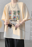 已注册/夏季复古潮牌半袖短袖T恤男大码体恤打底衫DT5866/P25，男装T恤，电商B316
