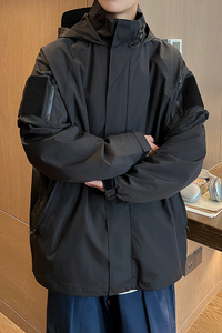 秋冬季三合一通勤风冲锋衣男生大码夹克运动外套 JK5889/P150图片