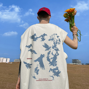 已注册/夏季白色休闲纯棉背心男生大码坎肩打底衫 BX2377/P25图片