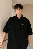 已注册/夏季新polo衫印花半袖短袖T恤男生运动体恤PL1785/P45，男装Polo衫，电商B316