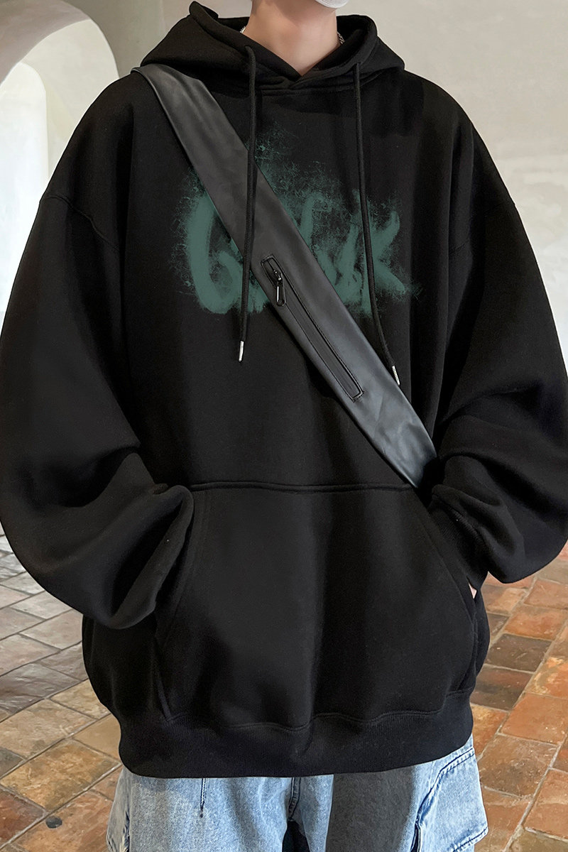 已注册/秋季外景男士卫衣套头生宽松潮流打底衫WY9143/P50加绒P55,男装卫衣,电商B316