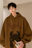 已注册/秋新时尚连帽卫衣男生大码宽松外套WY9383/P45加绒P50，男装卫衣，电商B316