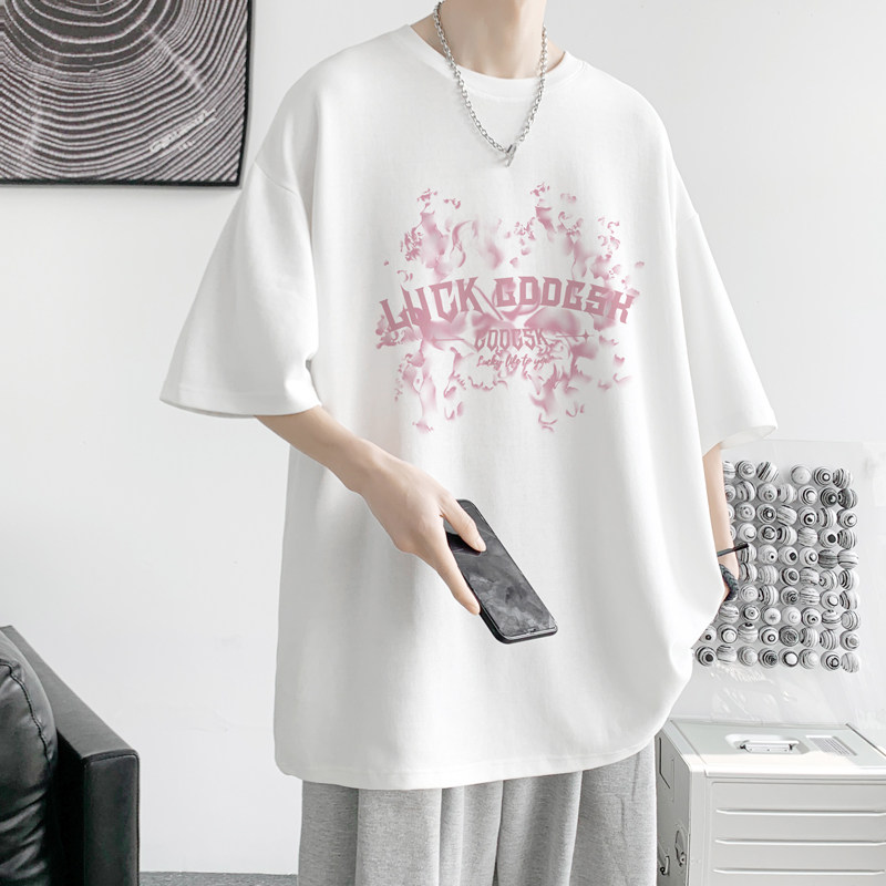已注册/夏季情侣潮牌流行短袖T恤大码男体恤打底衫DT1187/P25,男装T恤,电商B316