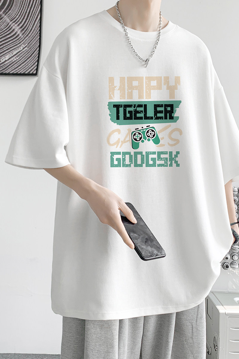 已注册/夏季美式半袖宽松短袖T恤男情侣体恤打底衫DT8720/P25,男装T恤,电商B316