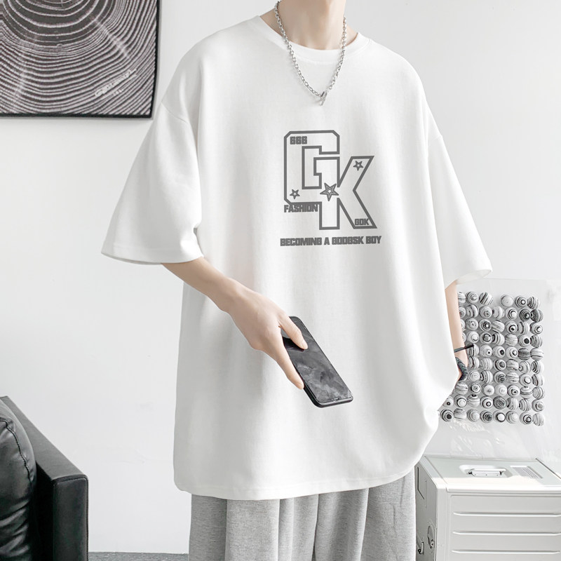 已注册/夏季流行宽松百搭短袖T恤男生体恤打底衫DT8200/P25,男装T恤,电商B316