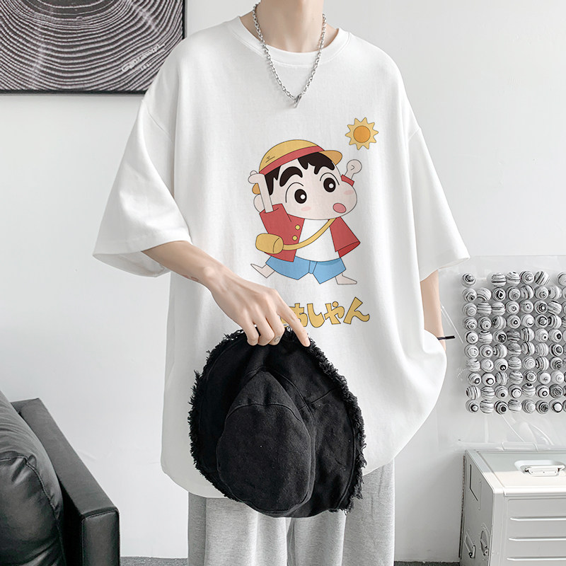 已注册/卡通可爱240G重磅短袖T恤男女夏季半袖体恤DT8103/P25,男装T恤,电商B316