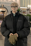 高街帅气立领面包服男生冬季羽绒保暖棉衣宽松大码外套MF9615/P90，男装棉衣，电商B316