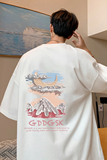 已注册/夏季潮牌前后印花短袖T恤男大码体恤打底衫DT5955/P25，男装T恤，电商B316