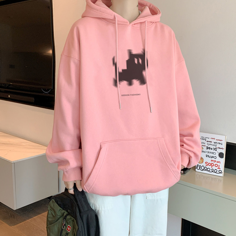 已注册/秋季美式流行连帽卫衣男宽松打底衫外套WY9156/P50加绒P55,男装卫衣,电商B316