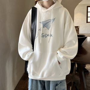 已注册/华棉秋季卫衣男连帽男士套头上衣潮流风打底衫 WY9135/P50图片