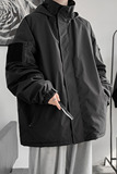 冬季新防水魔术贴棉袄男羽绒棉衣服加厚大码外套MY3368/P120，男装棉衣，电商B316