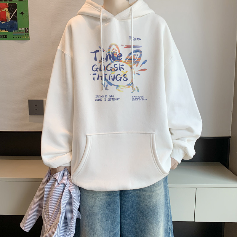 已注册/秋季加厚大码卫衣男连帽打底衫加厚流行WY9148/P50加绒P55,男装卫衣,电商B316