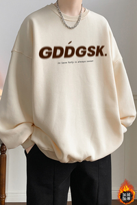 已注册/冬季新渐变印花卫衣男情侣纯棉外套WY3383/P35加绒P40图片