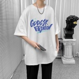 已注册/2025夏季印花短袖T恤男生港风大码半袖体恤DT0688/P25，男装T恤，电商B316