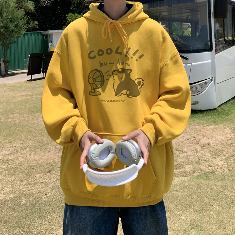 已注册/华棉秋季新学院风流行大码卫衣男宽松外套WY8291/P50,男装卫衣,电商B316