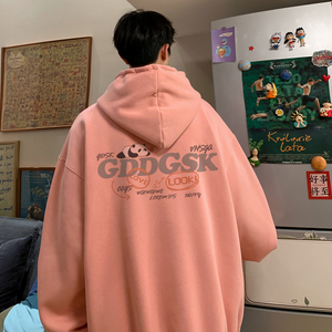 已注册/华棉秋季卡通印花连帽卫衣男生大码外套打底衫 WY9222/P50图片