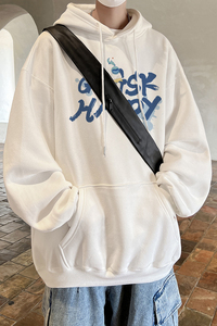 已注册/华棉秋季套头连帽卫衣男生宽松上衣打底衫外套 WY1234/P50图片