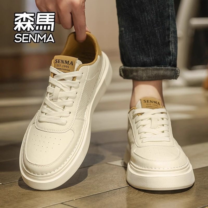 森马男鞋板鞋2025新款秋季爆款青少年潮流百搭透气运动休闲小白鞋,流行男鞋,时尚休闲鞋,淘宝优惠券,粉丝福利购,淘宝优惠卷