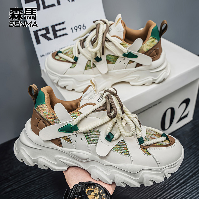 森马老爹鞋男ins潮新款夏季男鞋