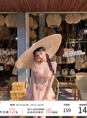 项天鹅er 早春漂亮套装女2026新款纯欲鱼骨胸衣抹胸上衣半身短裙