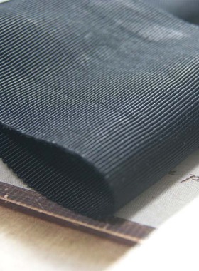 65mm50mm帽带黑色织带横纹带丝带服装辅料带子diy手工材料