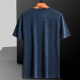 Летняя спортивная быстросохнущая футболка для отдыха, эластичная летняя одежда, сезон 2021, короткий рукав, для среднего возраста