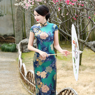 色戒汤唯同款 女明星旗袍小众设计感民国风大牌轻奢名媛古法新中式