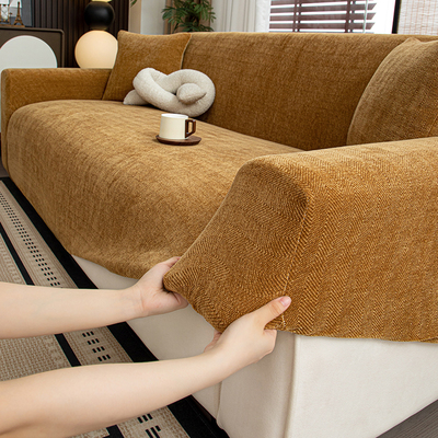 雪尼尔人字纹亲肤柔软四季通用