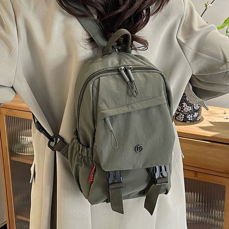 2025新款潮流外出便携斜挎包多功能胸包双肩包百搭两用轻便背包