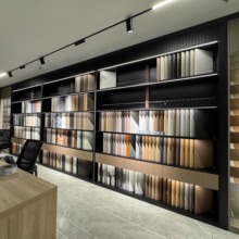 色板展示架橱柜门板样品展架全屋定制样板生态板石材小样块色卡架