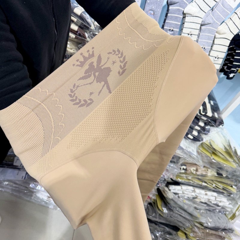 秋冬陌小美6206新款2.0粉底液水光奶肌袜女提臀收腹高腰打底袜女