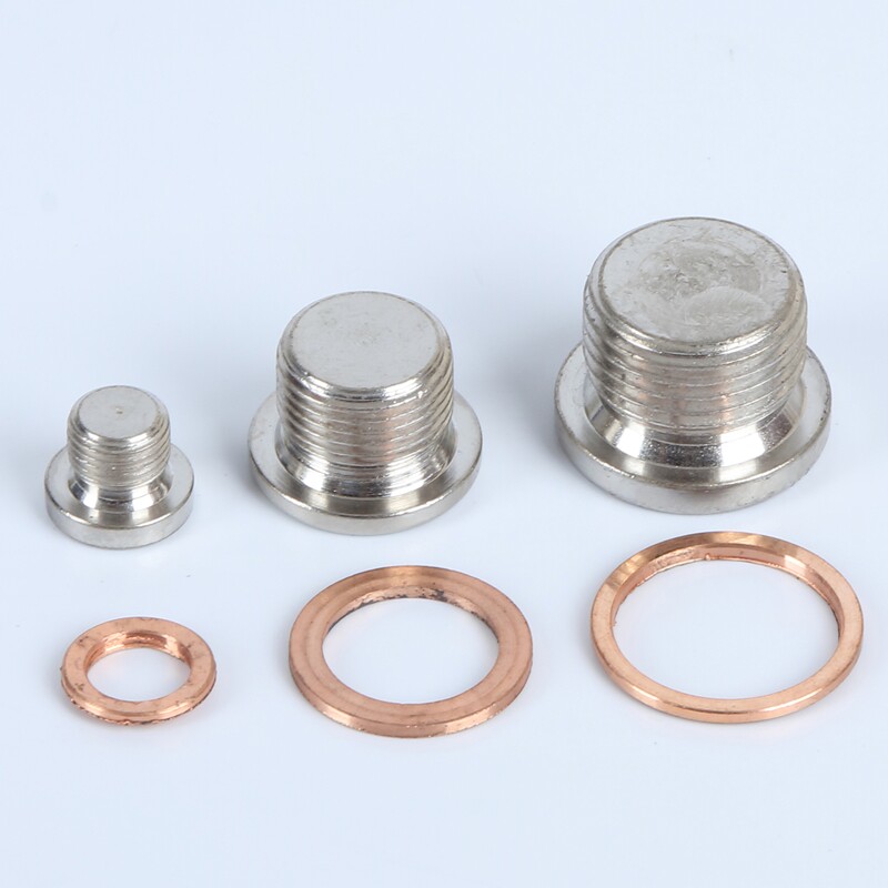 供应HASCO标准油塞带垫片Z941模具止水栓喉塞堵头|R1/4|R3/8|R1/2