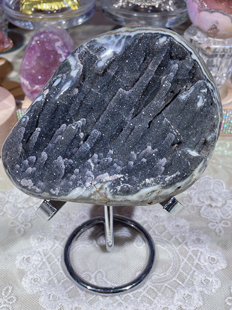 11.3 绿色森林柱奇石 8.7cm 超长 乘风破浪～特级奇石