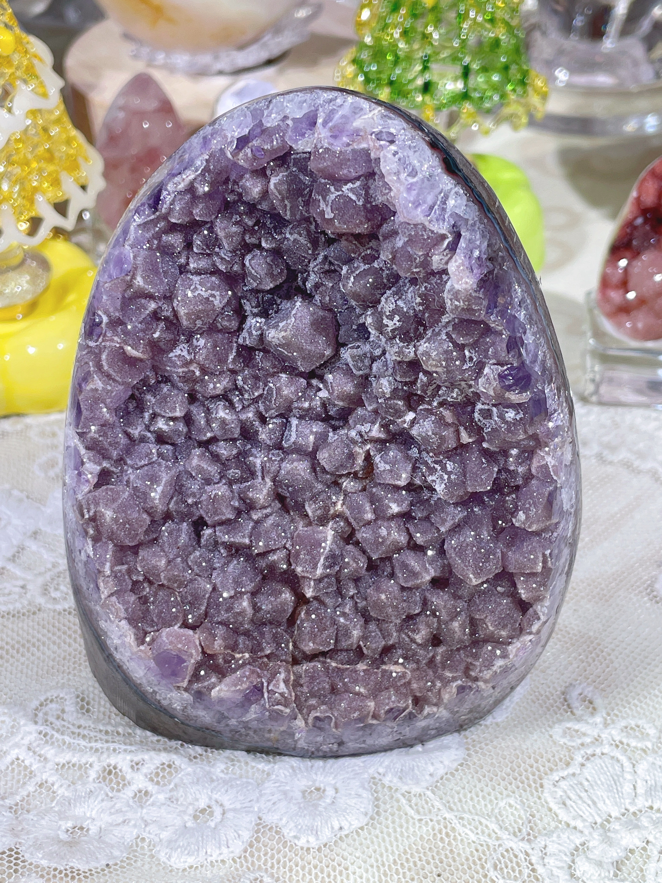 980 打6折！高等级粉紫色牙软晶振,饰品/流行首饰/时尚饰品新,奇石,淘宝优惠券,粉丝福利购,淘宝优惠卷