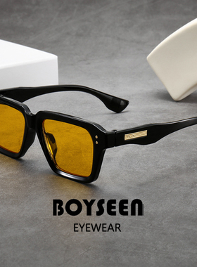 欧美风复古大框男士墨镜