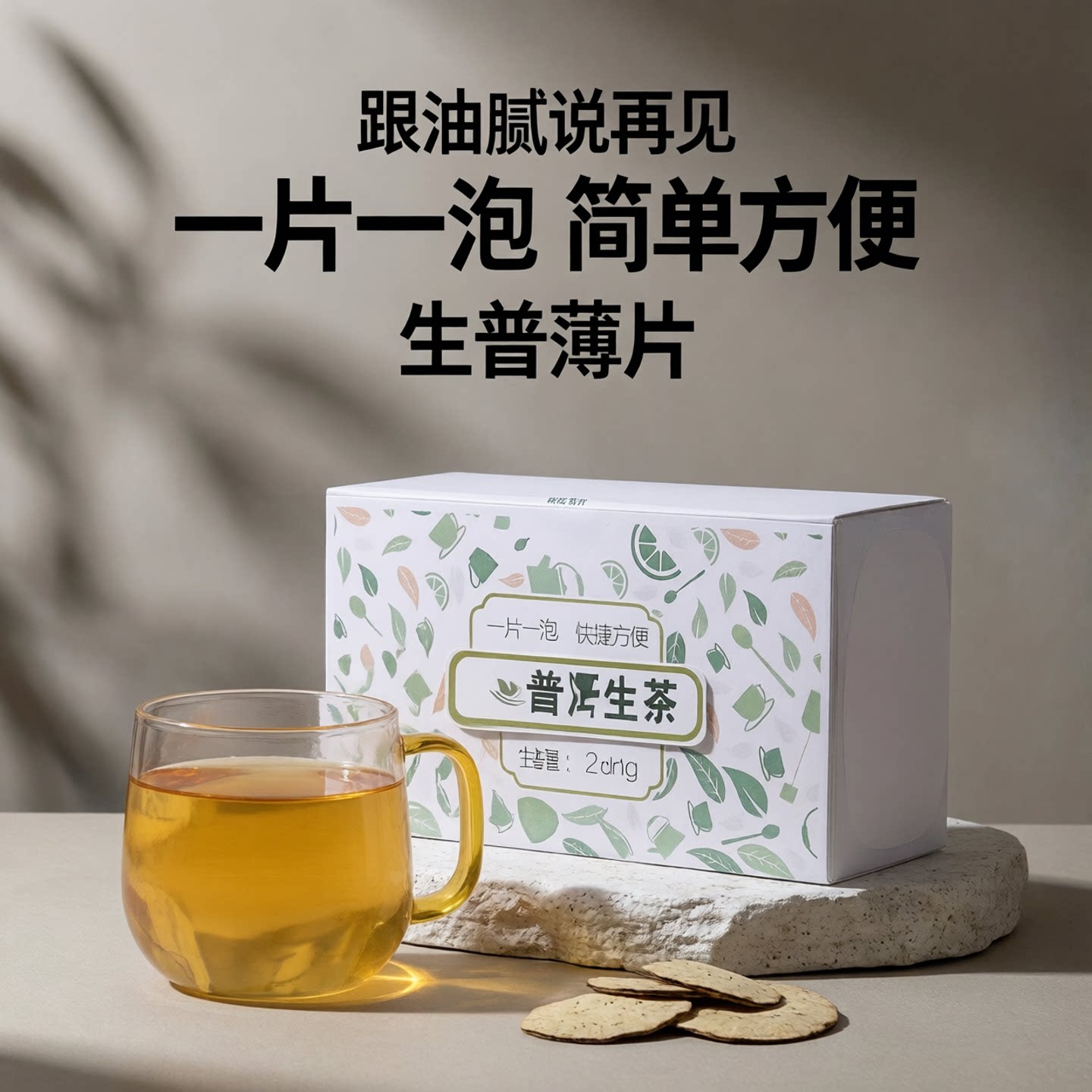 百花岭生茶勐海普洱茶买1送1